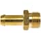Dorman Inverted Flare Male Connector Barbed End 18 MNPT Thread Size 122 Length Brass 785-412D - alternate 1